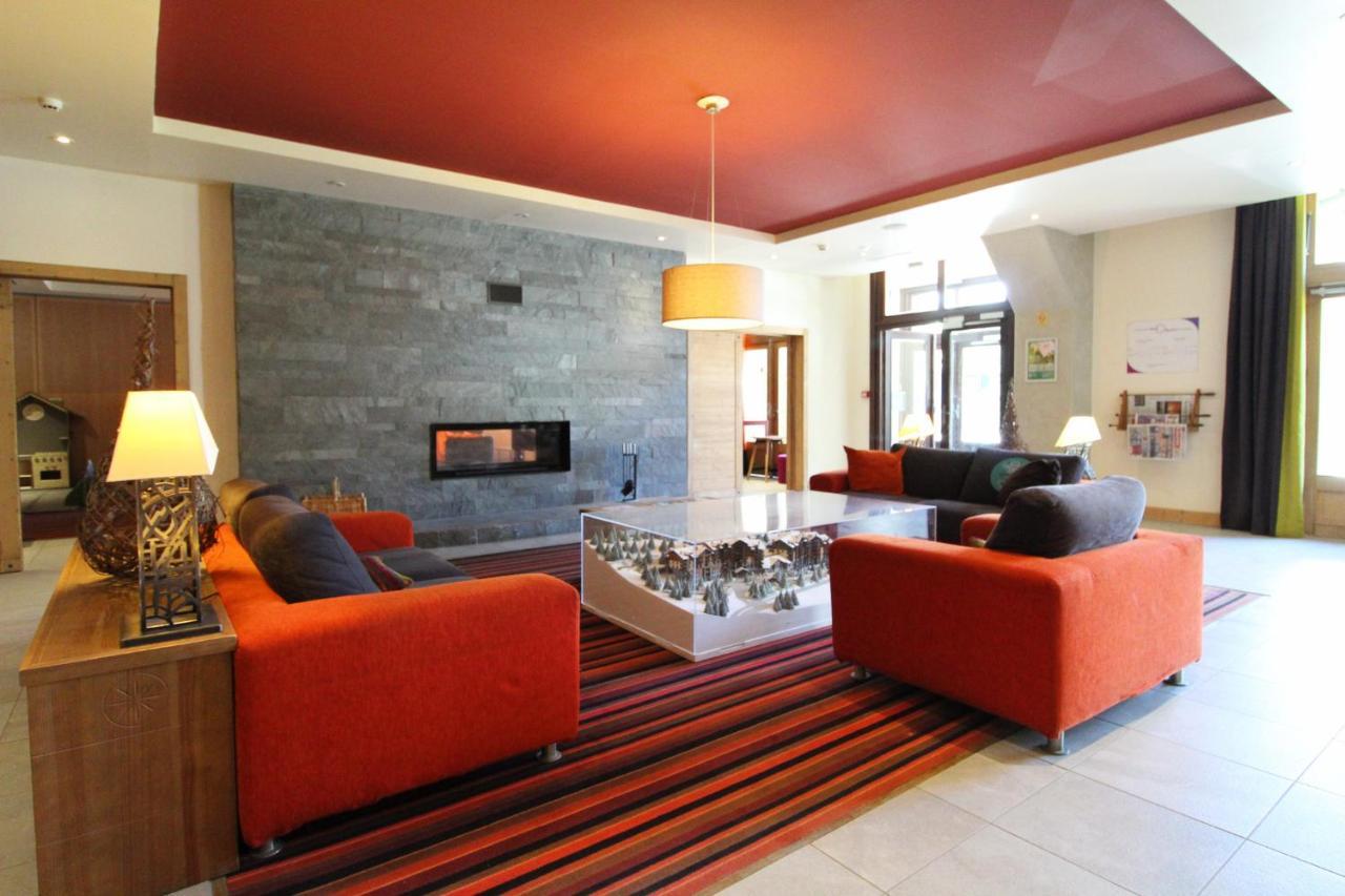South Facing 2-Bed Apartment With Fireplace, Terrasses Deos Flaine Ngoại thất bức ảnh