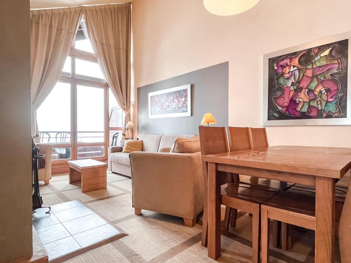 South Facing 2-Bed Apartment With Fireplace, Terrasses Deos Flaine Ngoại thất bức ảnh