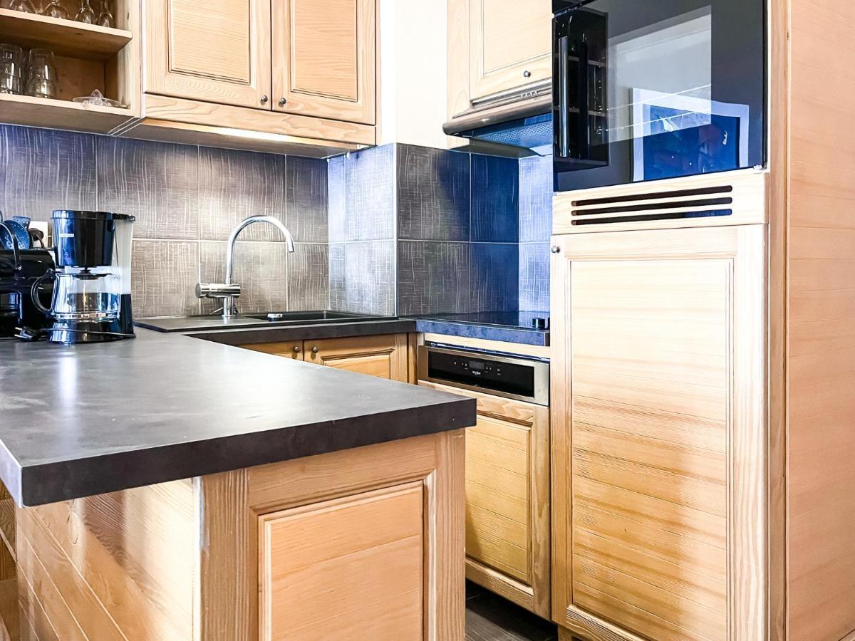 South Facing 2-Bed Apartment With Fireplace, Terrasses Deos Flaine Ngoại thất bức ảnh