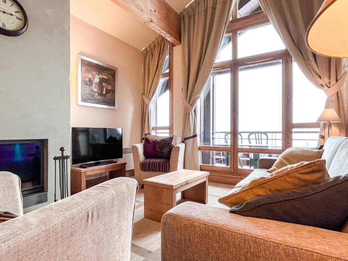 South Facing 2-Bed Apartment With Fireplace, Terrasses Deos Flaine Ngoại thất bức ảnh