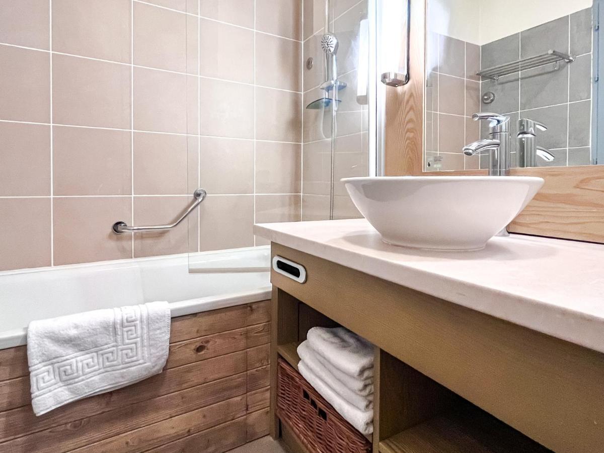 South Facing 2-Bed Apartment With Fireplace, Terrasses Deos Flaine Ngoại thất bức ảnh