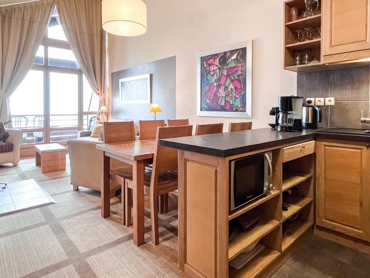 South Facing 2-Bed Apartment With Fireplace, Terrasses Deos Flaine Ngoại thất bức ảnh