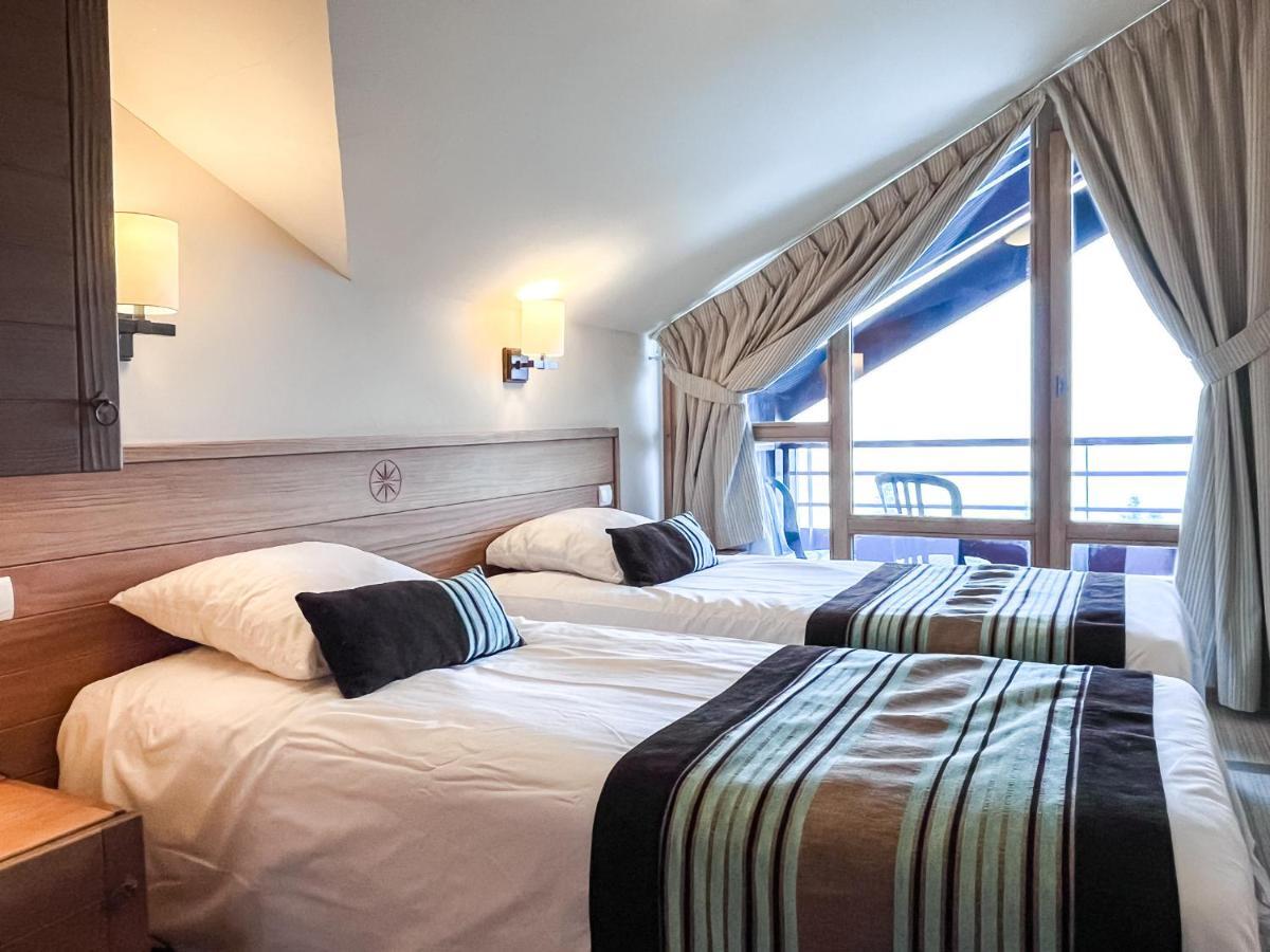 South Facing 2-Bed Apartment With Fireplace, Terrasses Deos Flaine Ngoại thất bức ảnh