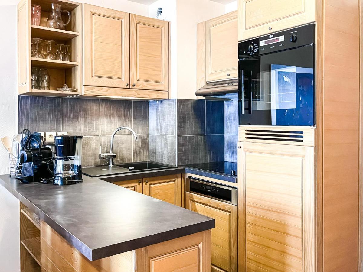 South Facing 2-Bed Apartment With Fireplace, Terrasses Deos Flaine Ngoại thất bức ảnh
